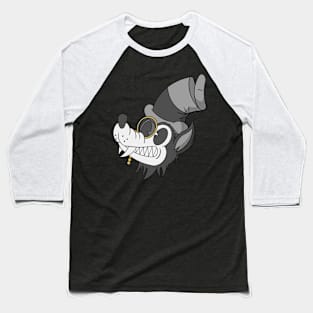 Old School Loan Wolf Baseball T-Shirt